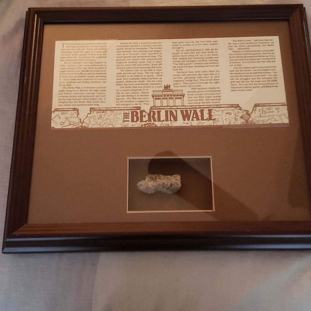 Piece of the Berlin Wall